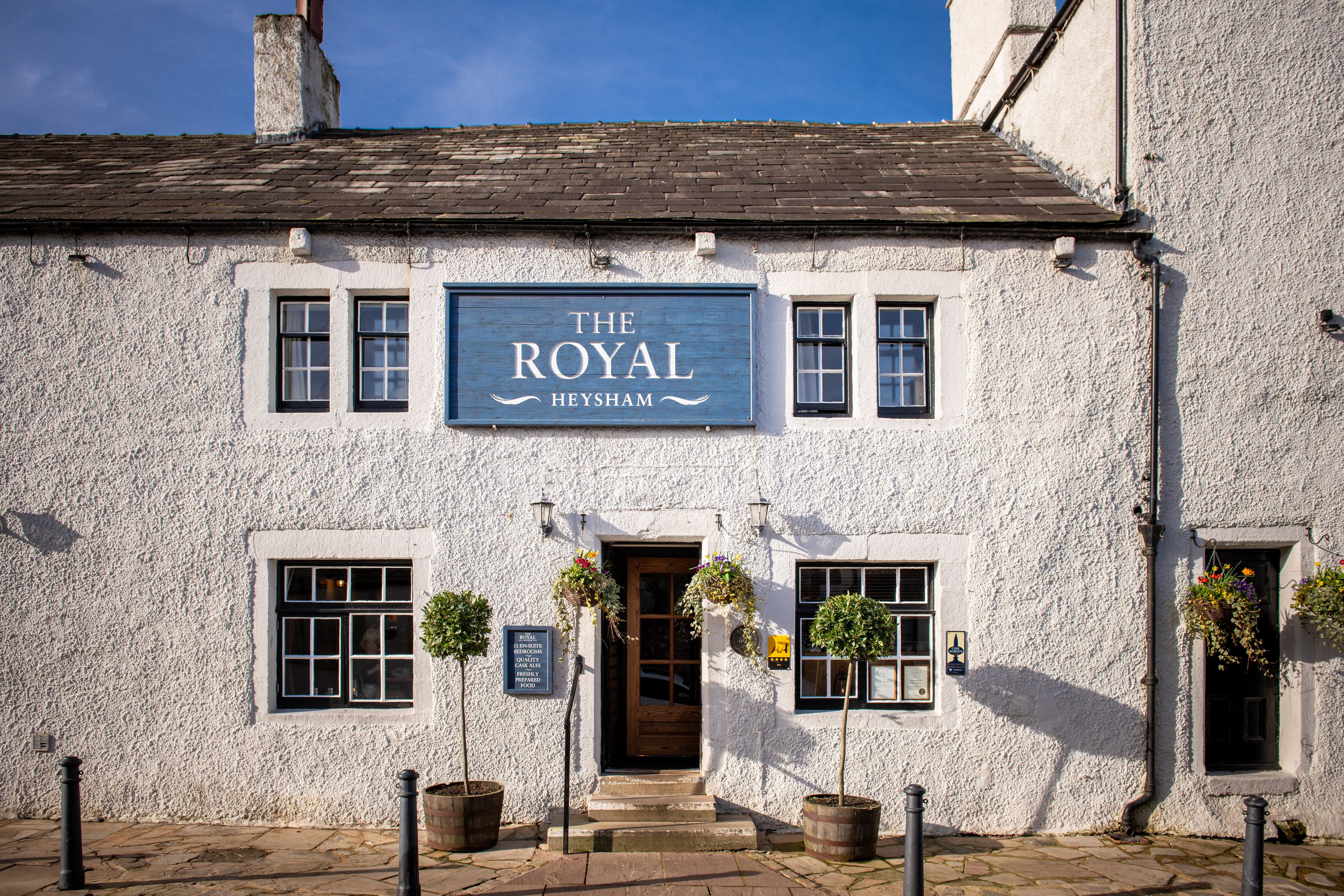 exterior of the royal at heysham