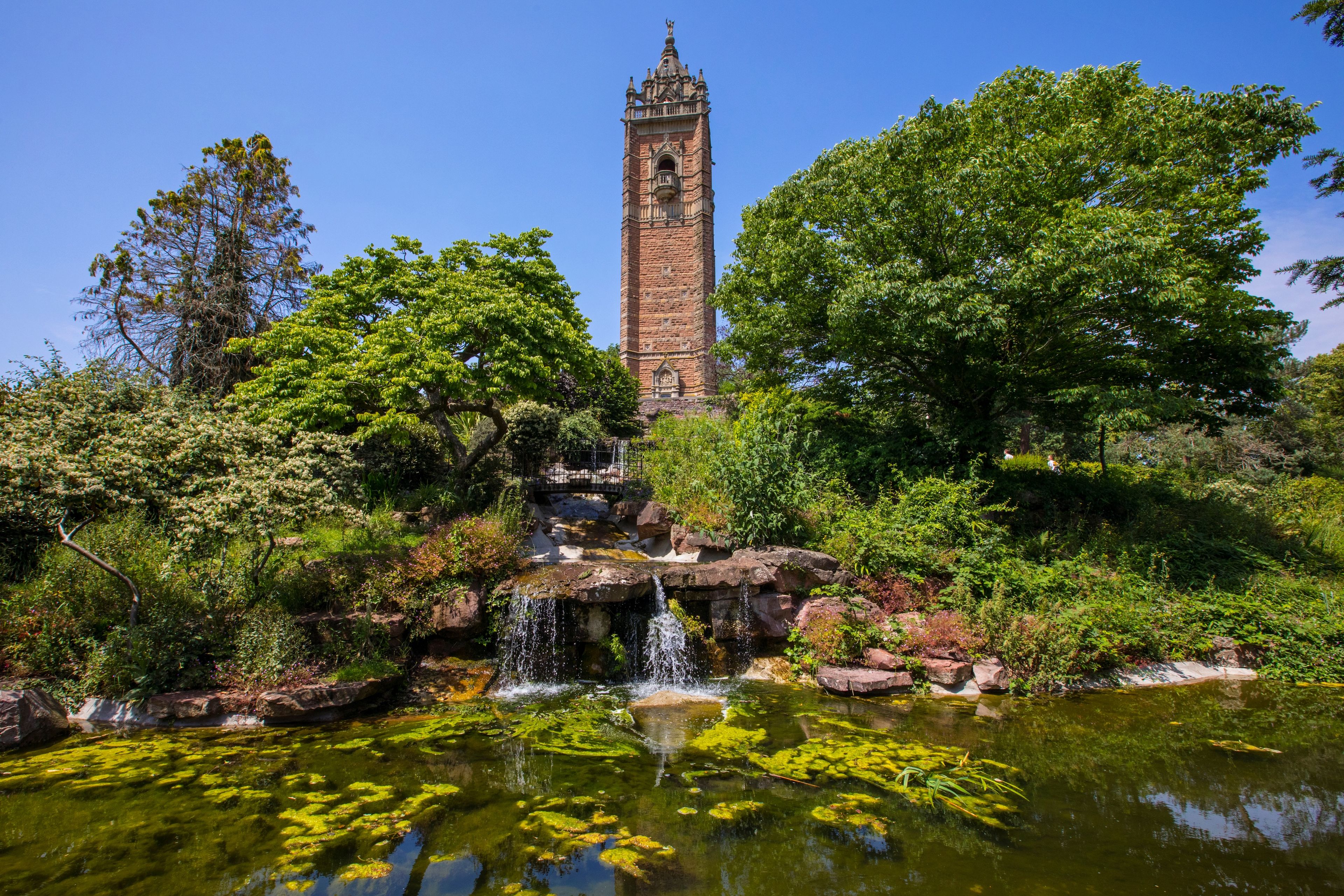 Brandon Hill park on a sunny day